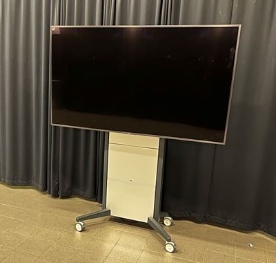Bild på LED TV 84 tum, höj- och sänkbart stativ